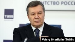 Віктор Янукович під час прес-конференції 2 березня в російській агенції ТАСС
