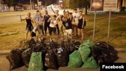 Архивска фотографија- акција за чистење на „Не биди ѓубре