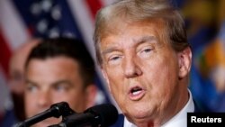 Трамп шайлоо кампаниясы учурунда. Мичиган, 2-апрель, 2024-жыл