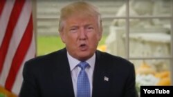 АКШнын жаңы шайланган президенти Дональд Трамптын видео кайрылуусу. 21-ноябрь, 2016-жыл. 