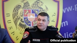 Former Police Chief Vladimir Gasparian (file photo)