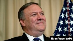 Госсекретарь США Майк Помпео, май 2018 г.