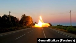 Ուկրաինա - HIMARS-ից արձակված հրթիռներ, հուլիս, 2022թ.