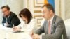 Armenia -- Toivo Klaar (R), the EU special representative for the South Caucasus, meets with Armenian Prime Minister Nikol Pashinian, Yerevan, June 26, 2019.