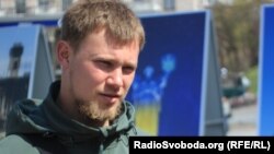 Боєць «Правого сектору» Ілля Богданов. Київ, 23 квітня 2015 року