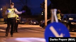 Полициски час во Скопје - архивска фотографија