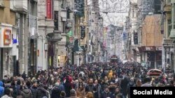 Stambul şäheri. Illýustrasiýa suraty