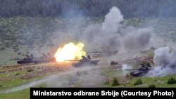 Na vežbi bojevim gađanjem učestvovalo je 2.300 pripadnika Vojske Srbije