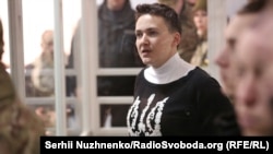 Надія Савченко, яку суд узяв під варту до 20 травня 