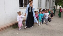 Diňle: Aşgabadyň çagalar baglary Halkara zenanlar gününe tas iki aý öňünden taýýarlyk görüp başlady