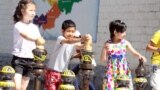 Kyrgyzstan - Children's Day, Children, Holiday. Kyrgyzstan, Bishkek, June 1, 2017