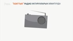 “Азаттык” радио уктурууларын улантууда
